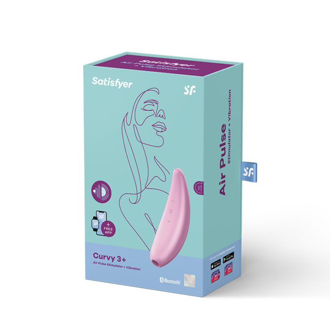 Satisfyer Curvy 3+ Pink Distribution Sex Toys Latino